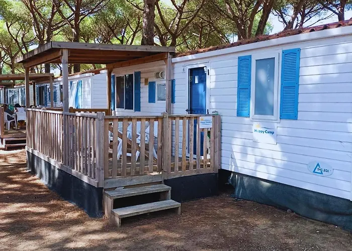 Happy Camp Mobile Homes In Village Bella Sardinia Campingplatz S'archittu Cuglieri